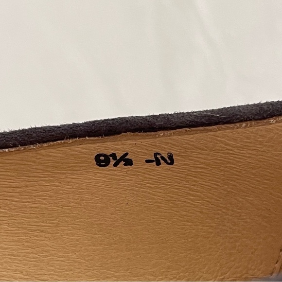 Sesto Meucci Gray Suede Low Heel - Picture 9 of 10